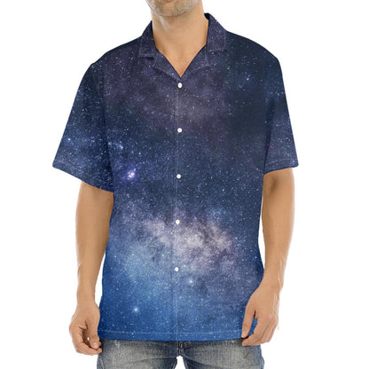 Dark Nebula Universe Galaxy Space Print Aloha Shirt