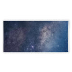 Dark Nebula Universe Galaxy Space Print Beach Towel