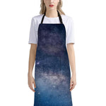 Dark Nebula Universe Galaxy Space Print Bib Apron With Pocket