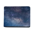 Dark Nebula Universe Galaxy Space Print Bifold Wallet