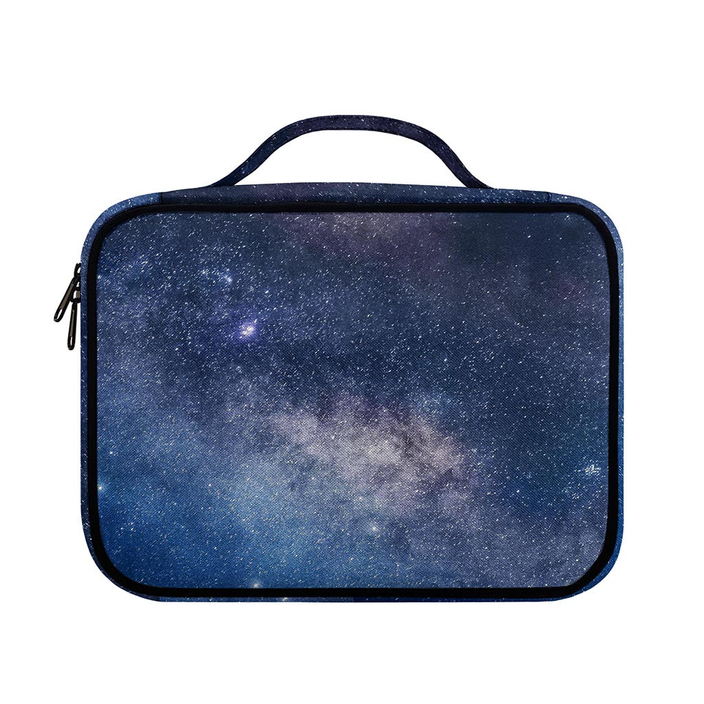 Dark Nebula Universe Galaxy Space Print Briefcase Bible Bag