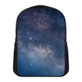Dark Nebula Universe Galaxy Space Print Casual Backpack