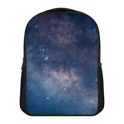 Dark Nebula Universe Galaxy Space Print Casual Backpack