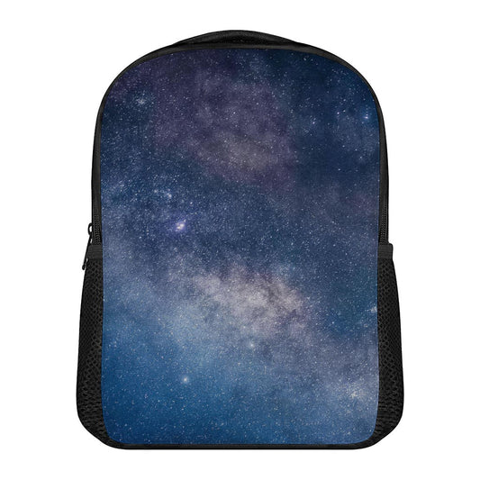 Dark Nebula Universe Galaxy Space Print Casual Backpack