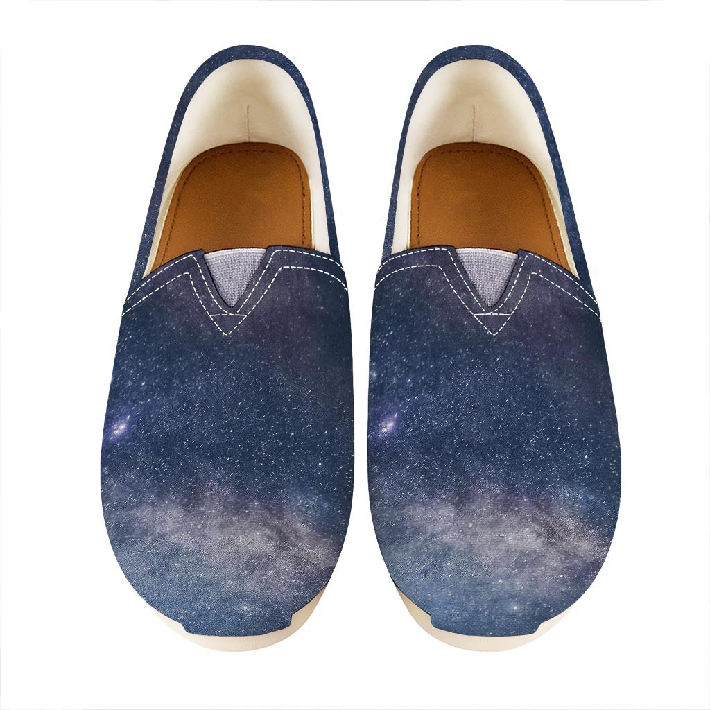 Dark Nebula Universe Galaxy Space Print Casual Shoes