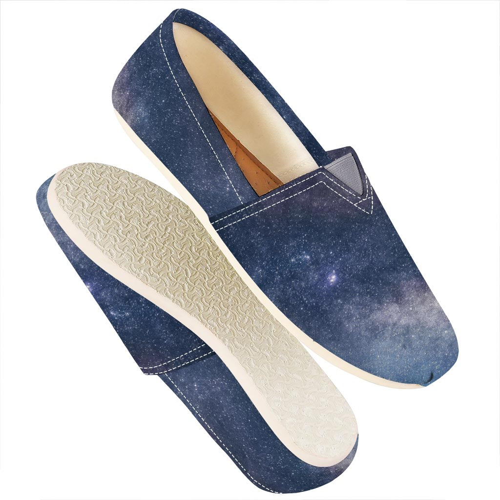 Dark Nebula Universe Galaxy Space Print Casual Shoes