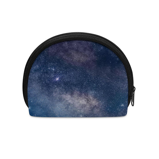 Dark Nebula Universe Galaxy Space Print Coin Purse
