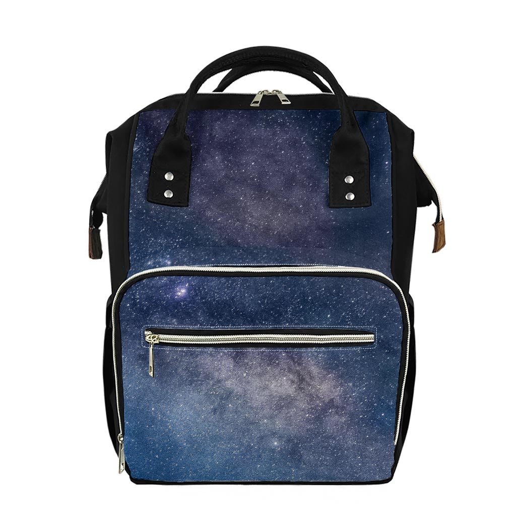 Dark Nebula Universe Galaxy Space Print Diaper Bag