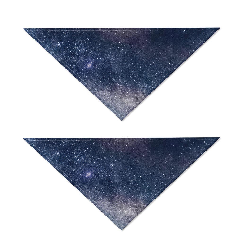 Dark Nebula Universe Galaxy Space Print Dog Bandana