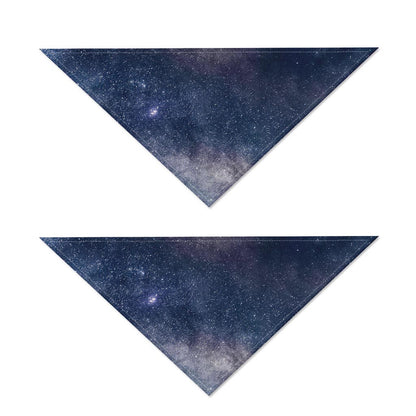 Dark Nebula Universe Galaxy Space Print Dog Bandana