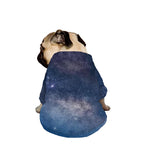 Dark Nebula Universe Galaxy Space Print Dog Zip Up Jacket