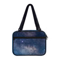 Dark Nebula Universe Galaxy Space Print Double Strap Bible Bag