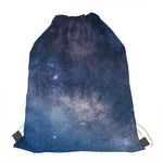 Dark Nebula Universe Galaxy Space Print Drawstring Bag