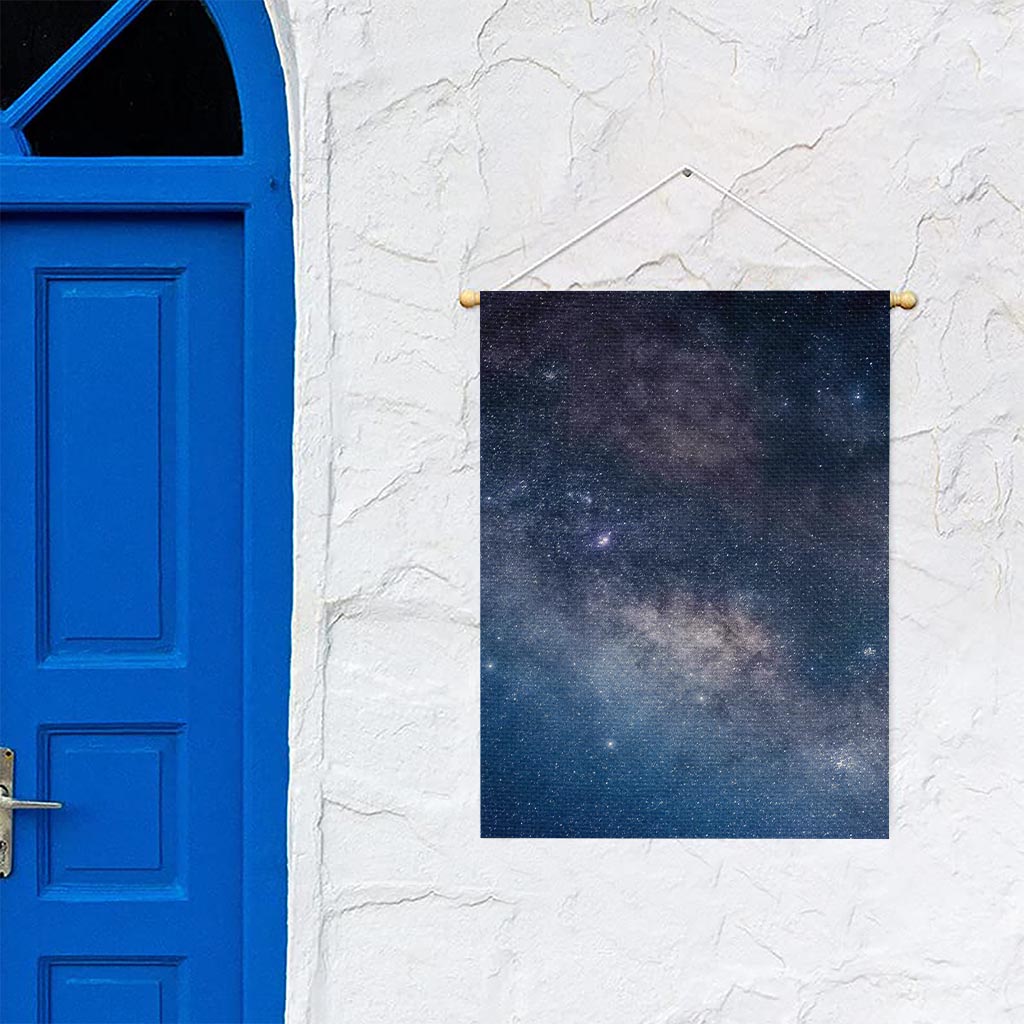 Dark Nebula Universe Galaxy Space Print Garden Flag