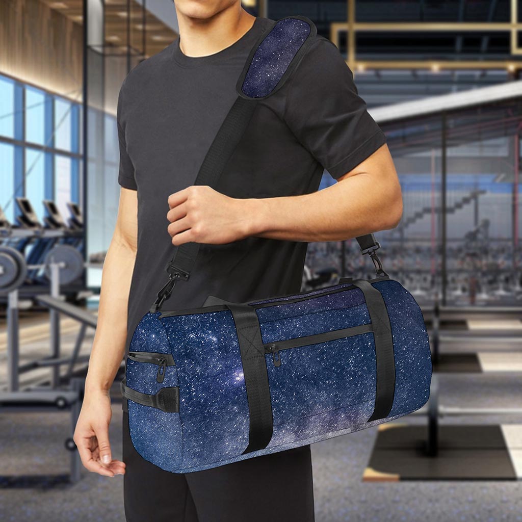 Dark Nebula Universe Galaxy Space Print Gym Bag