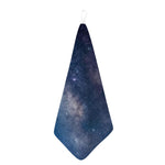 Dark Nebula Universe Galaxy Space Print Hand Towel