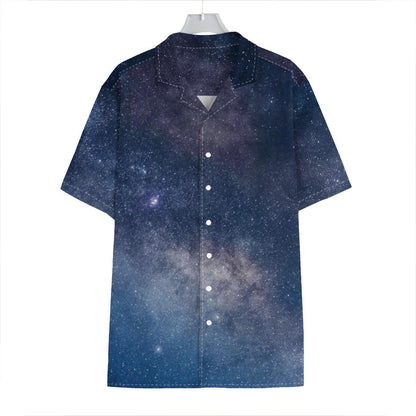 Dark Nebula Universe Galaxy Space Print Hawaiian Shirt