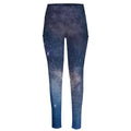 Dark Nebula Universe Galaxy Space Print High-Waisted Pocket Leggings