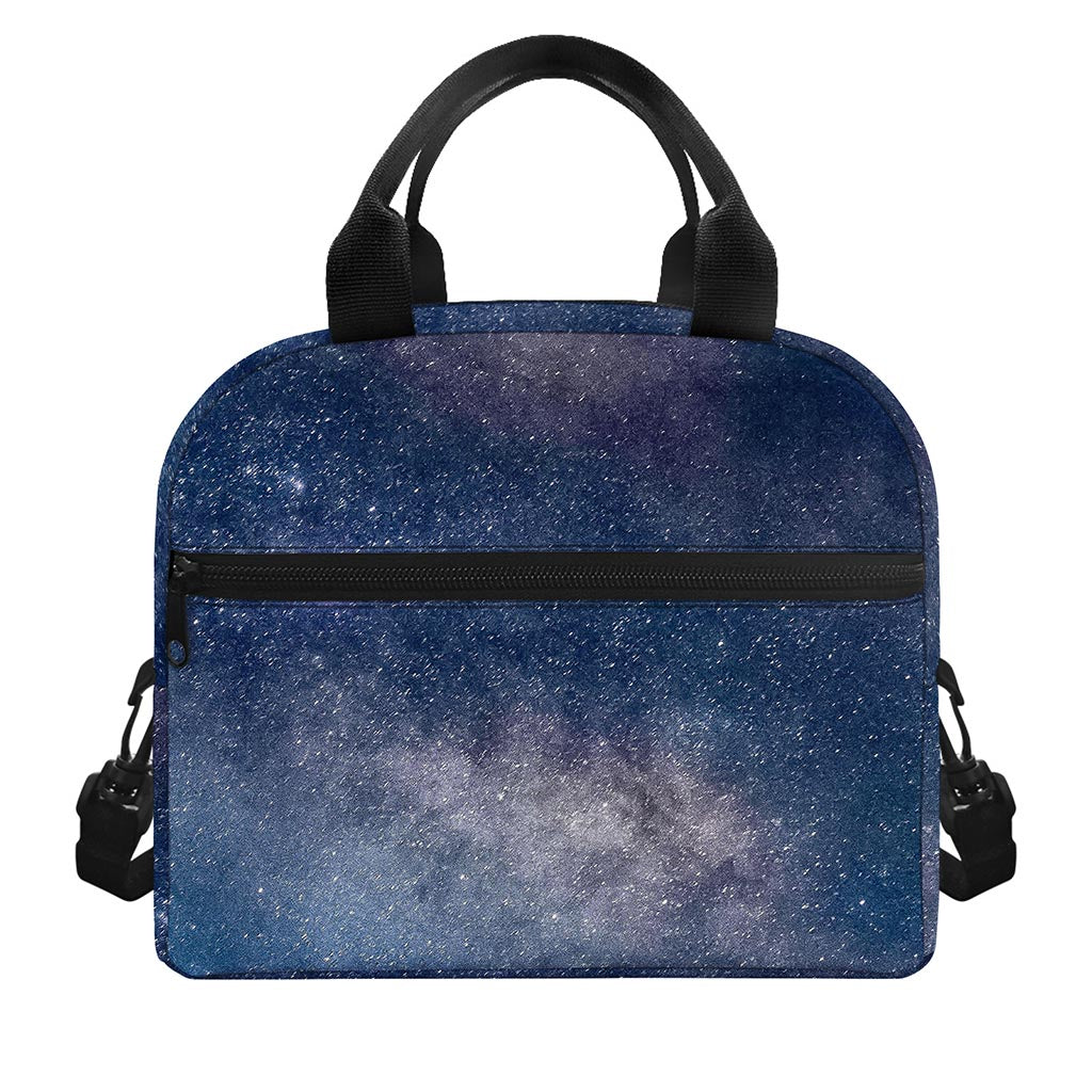 Dark Nebula Universe Galaxy Space Print Insulated Lunch Bag