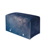 Dark Nebula Universe Galaxy Space Print Leather Tissue Box Cover