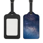 Dark Nebula Universe Galaxy Space Print Luggage Tag
