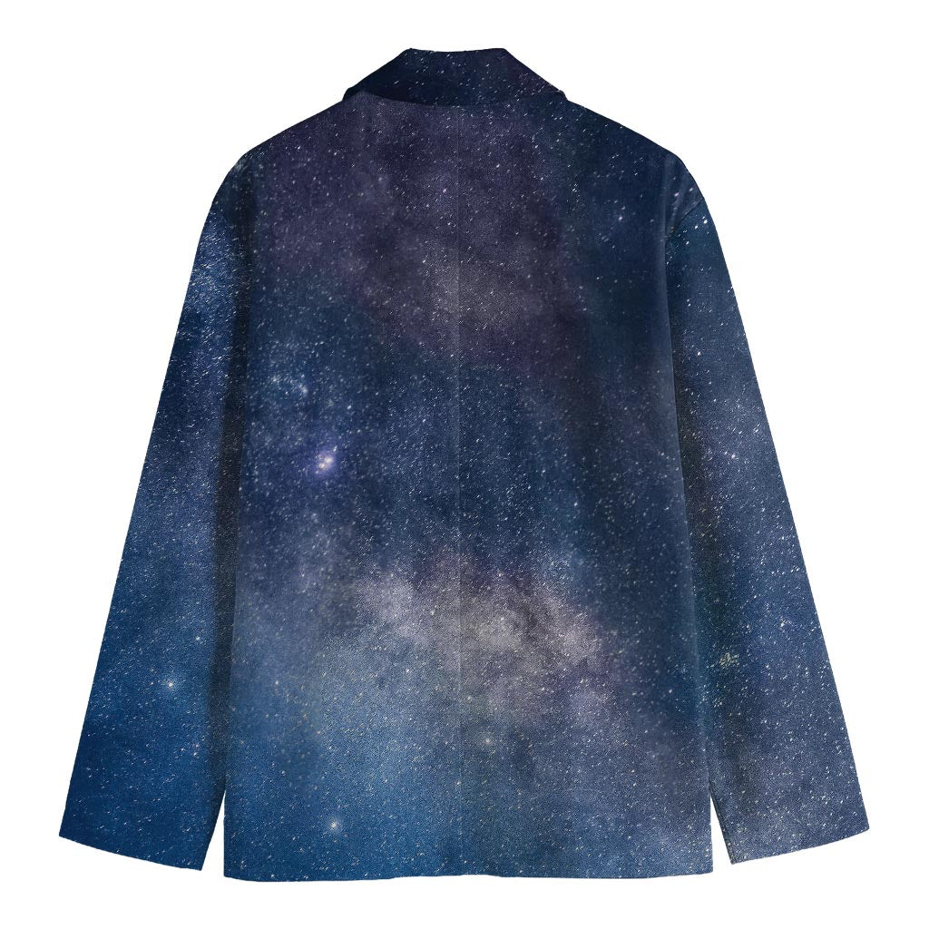 Dark Nebula Universe Galaxy Space Print Men's Blazer