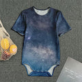 Dark Nebula Universe Galaxy Space Print Men's Bodysuit
