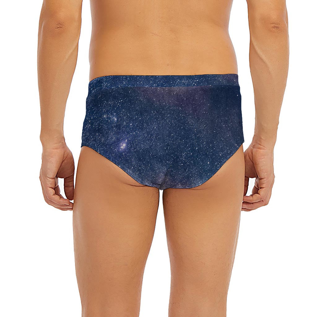 Dark Nebula Universe Galaxy Space Print Men's Briefs