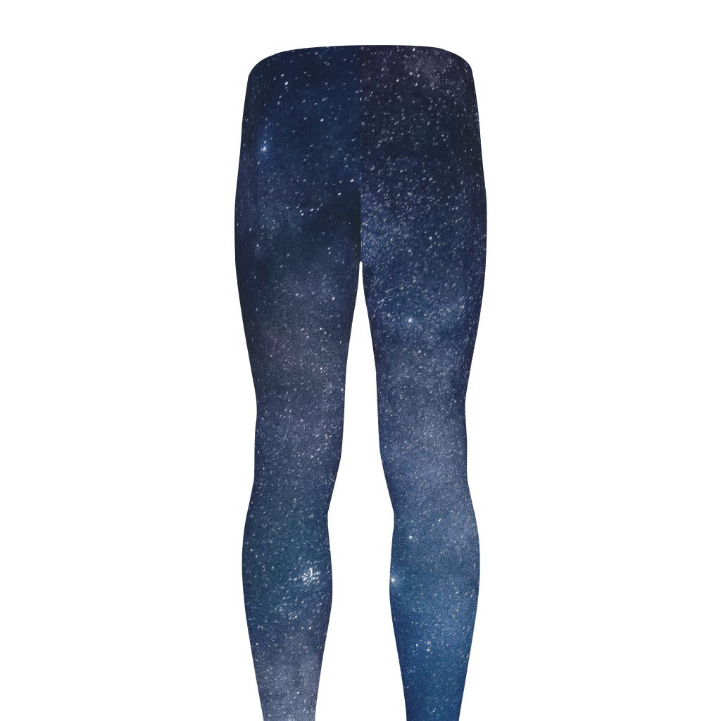 Dark Nebula Universe Galaxy Space Print Men's leggings