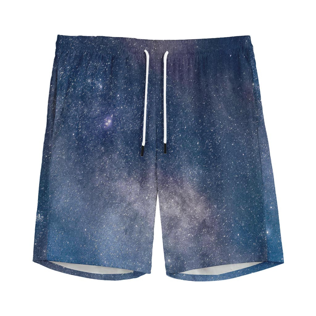 Dark Nebula Universe Galaxy Space Print Men's Sports Shorts