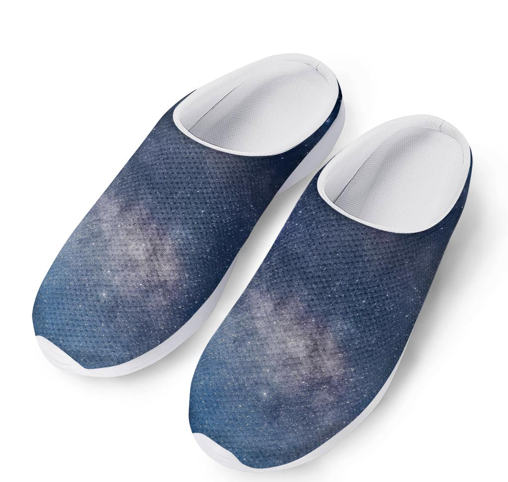 Dark Nebula Universe Galaxy Space Print Mesh Casual Shoes