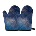 Dark Nebula Universe Galaxy Space Print Oven Mitts