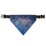 Dark Nebula Universe Galaxy Space Print Over The Collar Dog Bandana