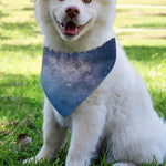 Dark Nebula Universe Galaxy Space Print Over The Collar Dog Bandana