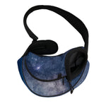 Dark Nebula Universe Galaxy Space Print Pet Sling Carrier