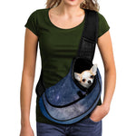 Dark Nebula Universe Galaxy Space Print Pet Sling Carrier