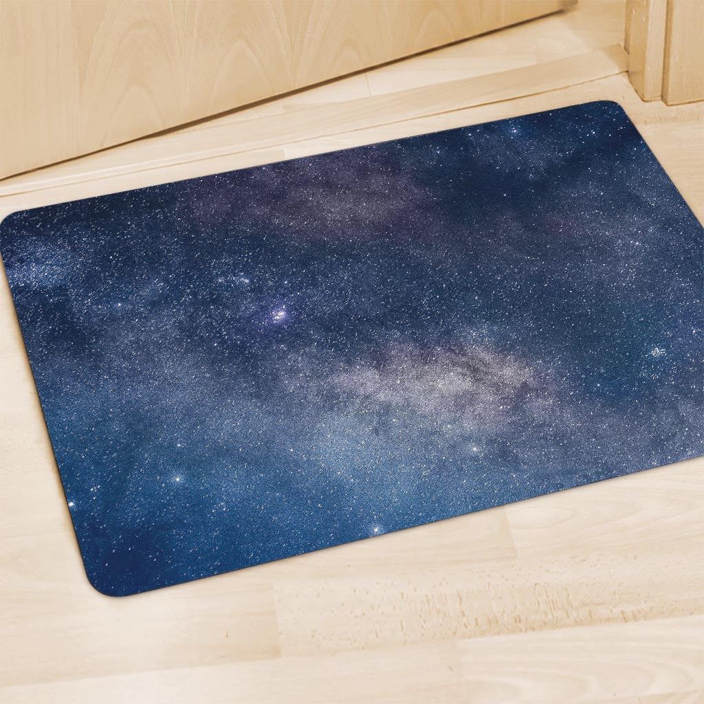 Dark Nebula Universe Galaxy Space Print Polyester Doormat