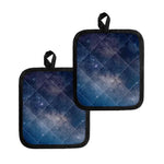 Dark Nebula Universe Galaxy Space Print Pot Holders