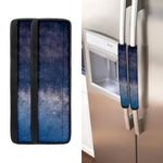 Dark Nebula Universe Galaxy Space Print Refrigerator Handle Covers