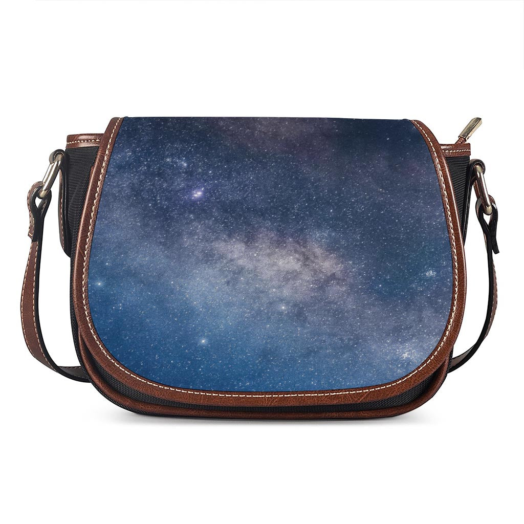Dark Nebula Universe Galaxy Space Print Saddle Bag