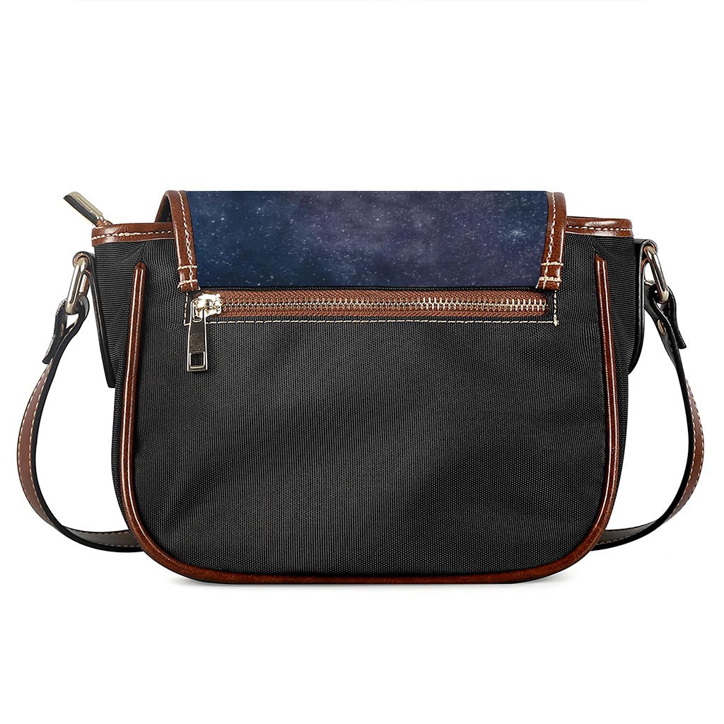Dark Nebula Universe Galaxy Space Print Saddle Bag