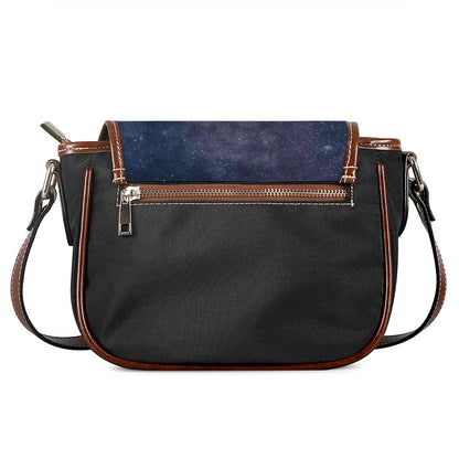 Dark Nebula Universe Galaxy Space Print Saddle Bag