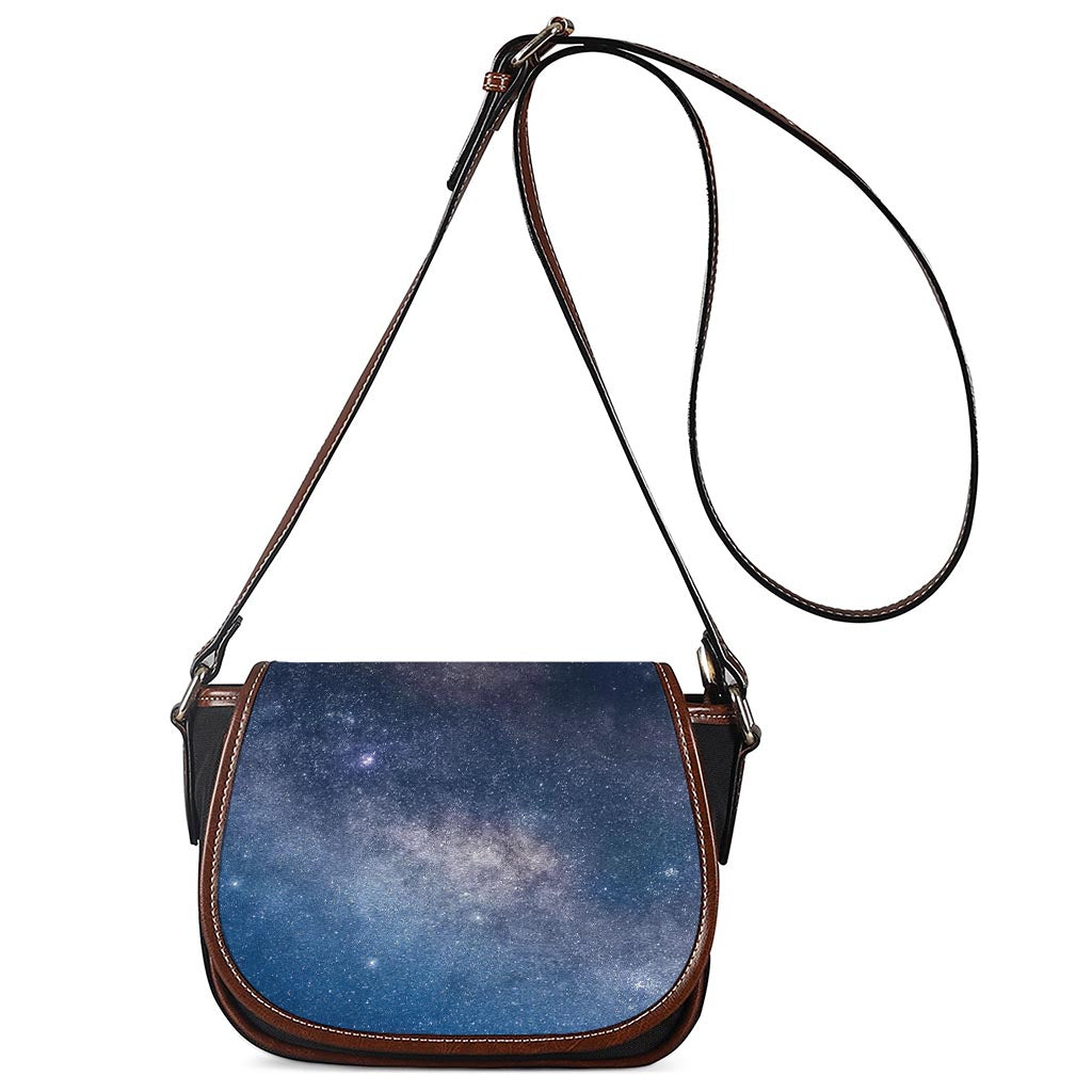 Dark Nebula Universe Galaxy Space Print Saddle Bag
