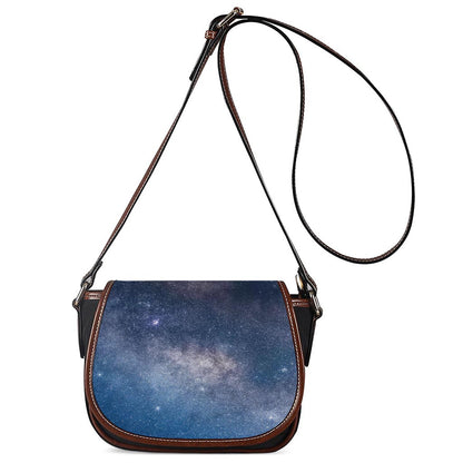 Dark Nebula Universe Galaxy Space Print Saddle Bag