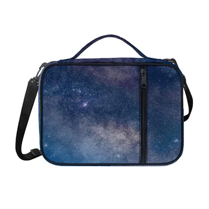 Dark Nebula Universe Galaxy Space Print Shoulder Strap Bible Bag