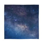 Dark Nebula Universe Galaxy Space Print Silk Bandana