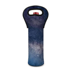 Dark Nebula Universe Galaxy Space Print Single Neoprene Wine Tote