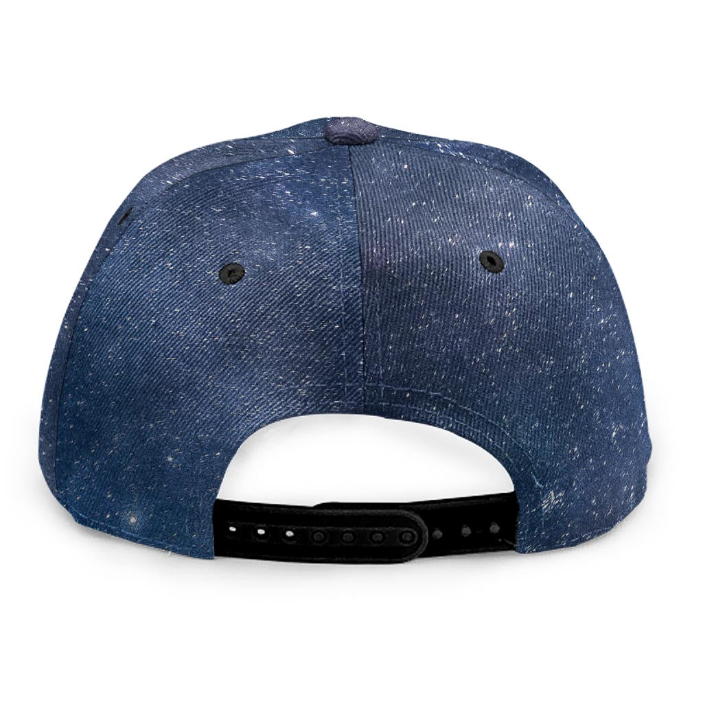 Dark Nebula Universe Galaxy Space Print Snapback Cap
