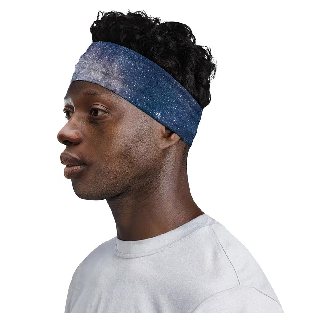 Dark Nebula Universe Galaxy Space Print Sports Headband