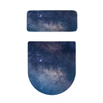 Dark Nebula Universe Galaxy Space Print Toilet Lid And Tank Cover Set